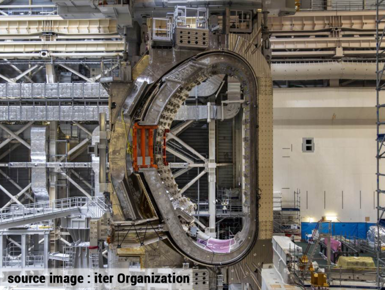 Iter Tokamak under construction