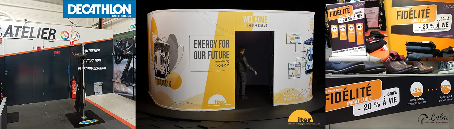 Comminication sur site